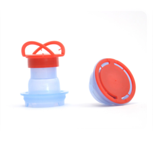 Irradiated and Florinated Spout Closures