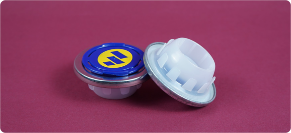 63mm Crimpon printed Pullout  Spout Closures - Image 2